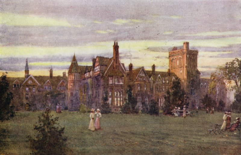 Girton College, Abend von William Matthison