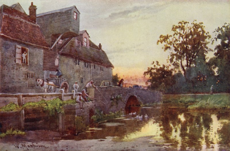 Grantchester Mühle von William Matthison
