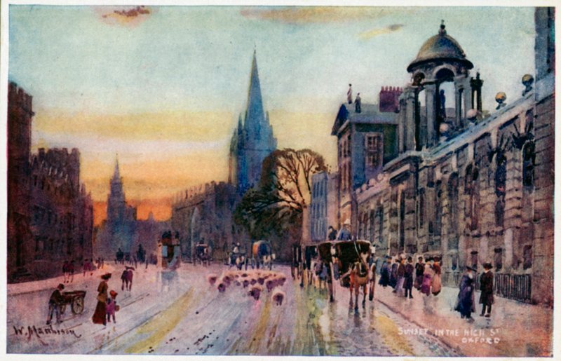 High Street, Oxford von William Matthison