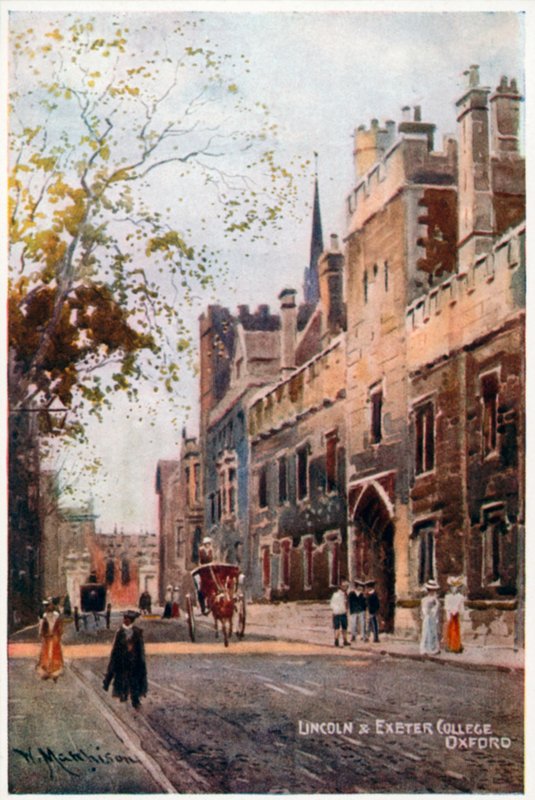 Lincoln und Exeter College von William Matthison