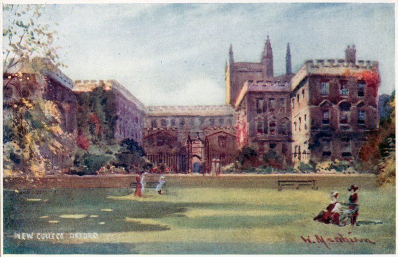 New College von William Matthison