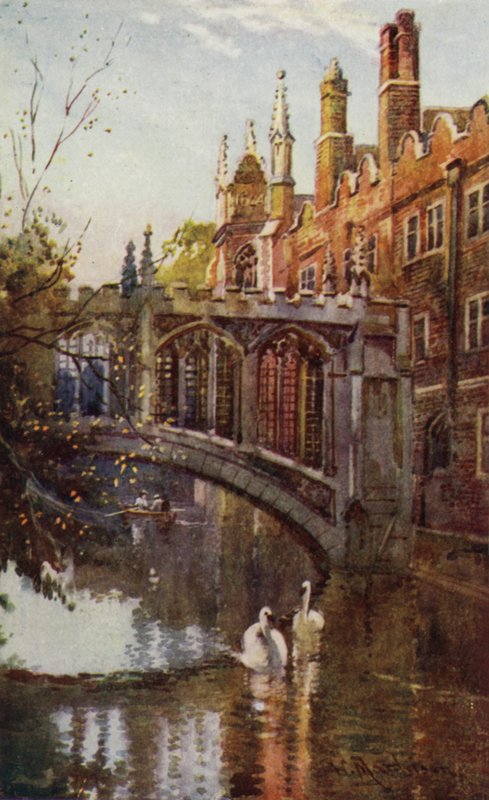 Die Seufzerbrücke, St. Johns College von William Matthison