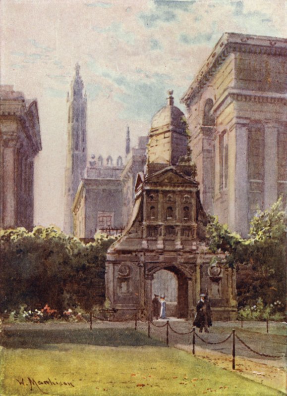 Das Tor der Ehre, Caius College von William Matthison