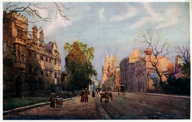 Wadham College von William Matthison