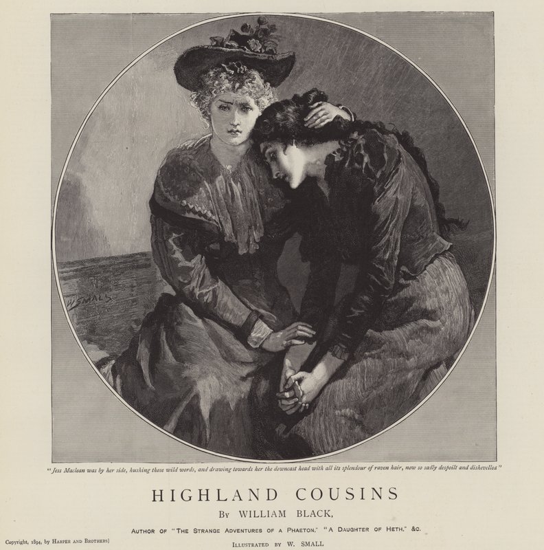 Highland Cousins von William Black von William Small