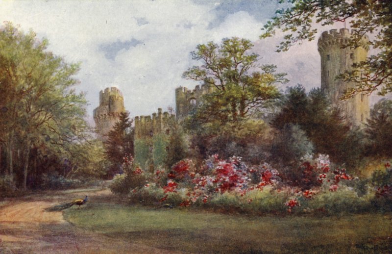 Warwick Castle: Eingangsfahrt von William W. Quatremain