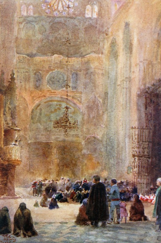 Toledo, das südliche Querschiff von William Wiehe Collins