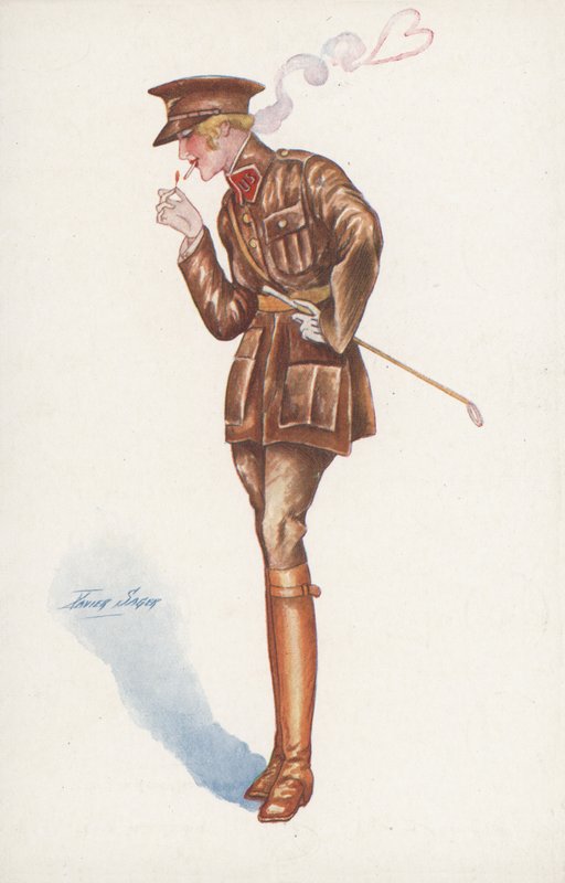 Amerikanisches Mädchen von Xavier Sager