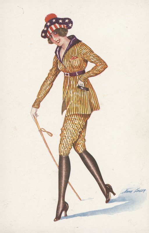 Amerikanisches Mädchen von Xavier Sager
