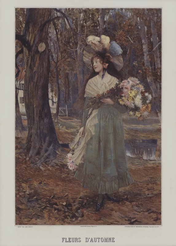 Fleurs dAutomne (Herbstblumen) von after Aime Nicolas Morot