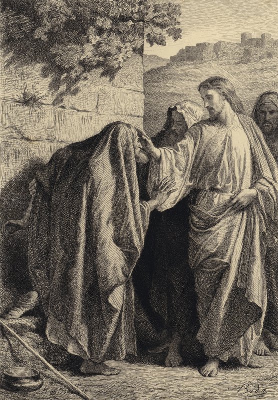 Der Aussätzige von after Albert Robida