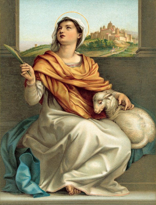 St. Agnes von Andrea del (after) Sarto