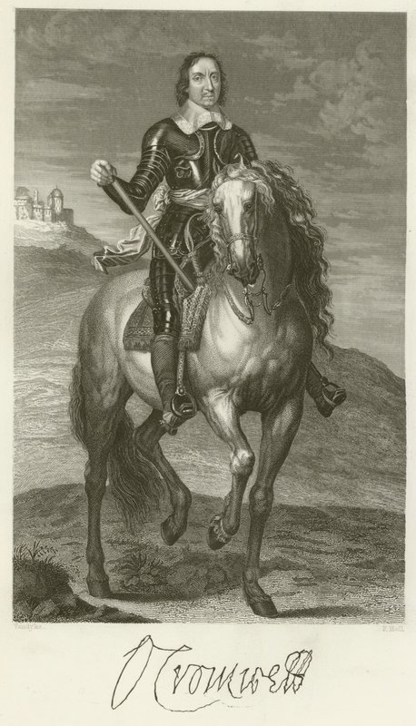 Oliver Cromwell von after Anthony van Dyck