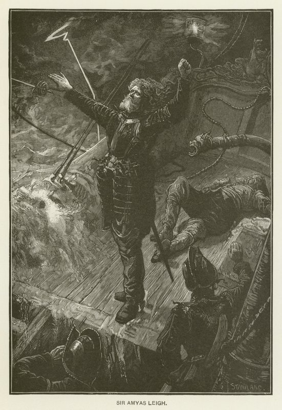 Sir Amyas Leigh von after Charles J. Staniland