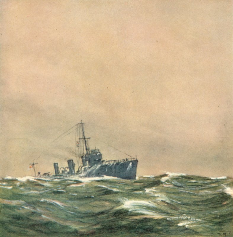 Die Nordsee-Patrouille von after Donald Maxwell