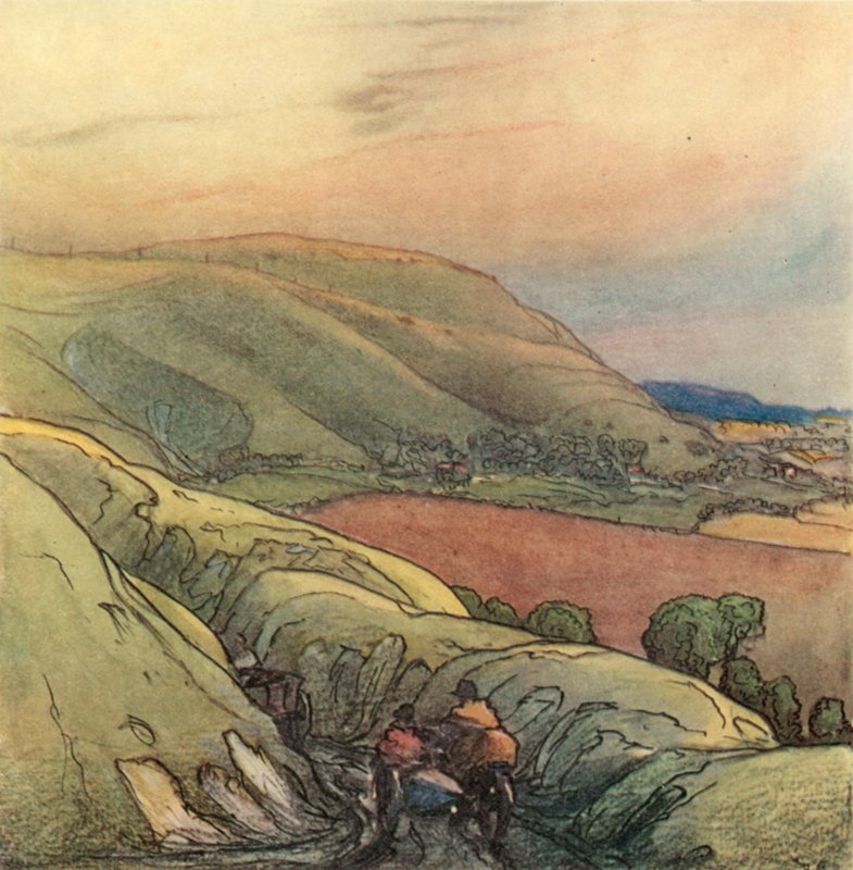 Der Lauf der Hügel von after Donald Maxwell