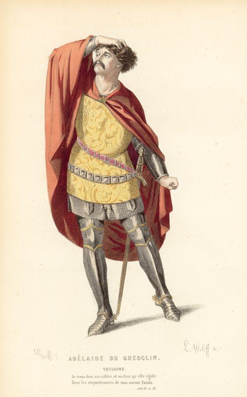 Adelaide Du Guesclin, Vendome von after Edmond A.F. Geffroy