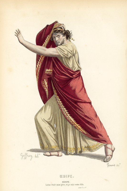 Ödipus von after Edmond A.F. Geffroy