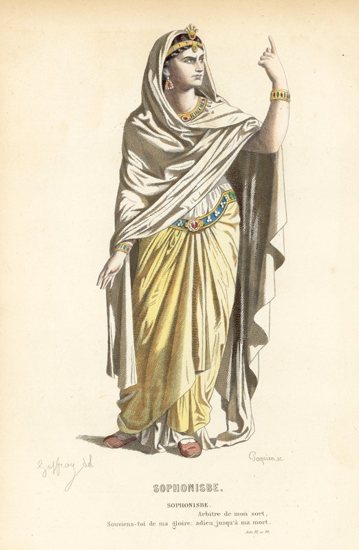 Sophonisbe von after Edmond A.F. Geffroy