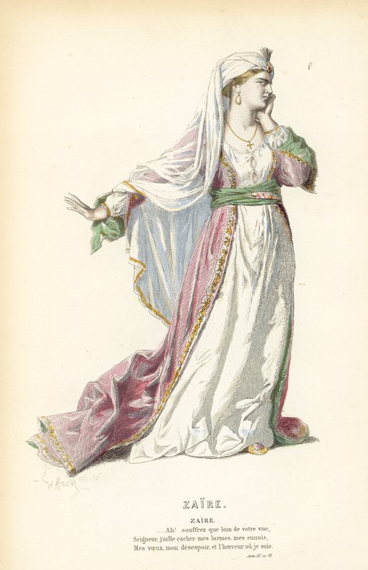 Zaire von after Edmond A.F. Geffroy