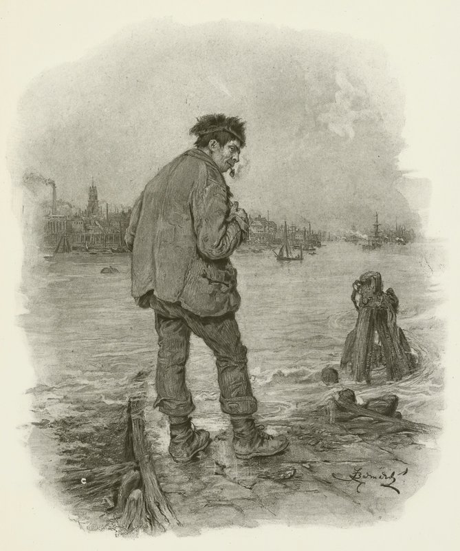 Rogue Riderhood von after Frederick Barnard