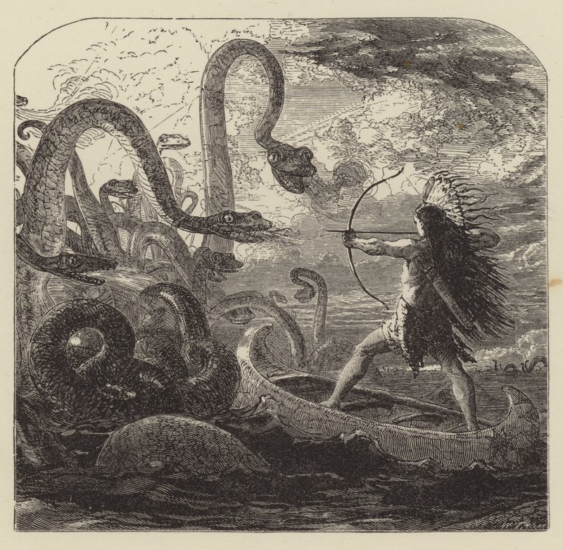 Longfellows Hiawatha von after George Housman Thomas