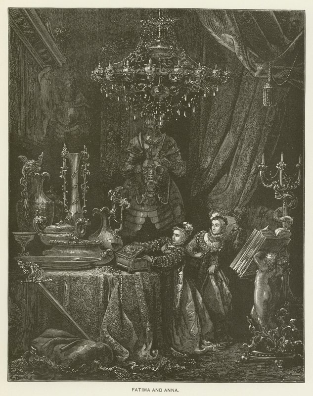 Fatima und Anna von Gustave after Dore