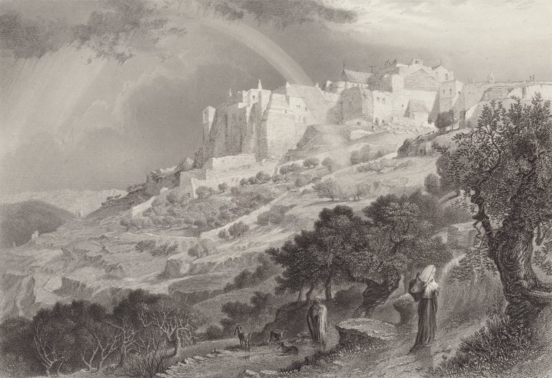 Ephratah, Bethlehem Juda von after Harry Fenn