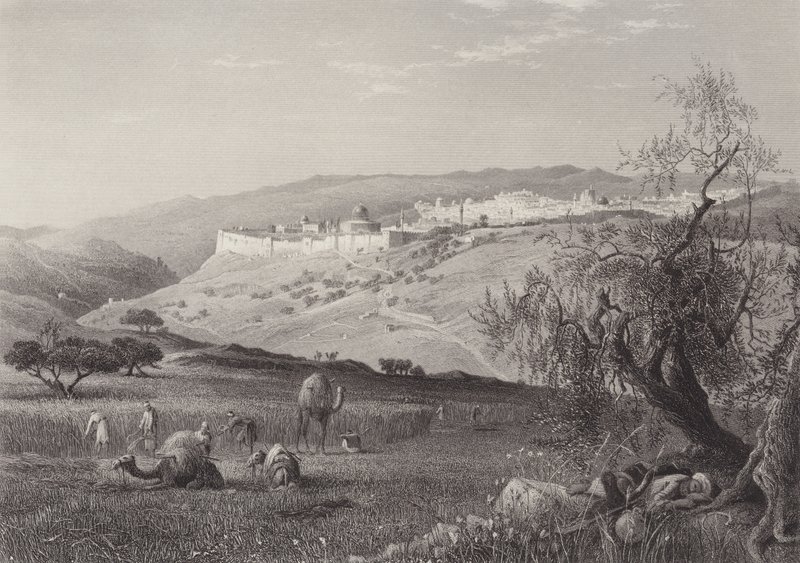 Die Stadt Jerusalem von after Harry Fenn