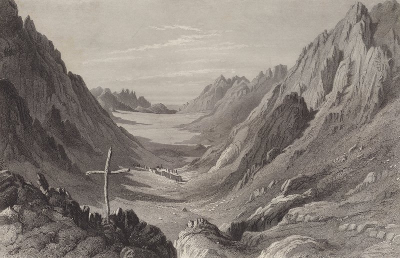 Die Wüste Sinai von after Harry Fenn