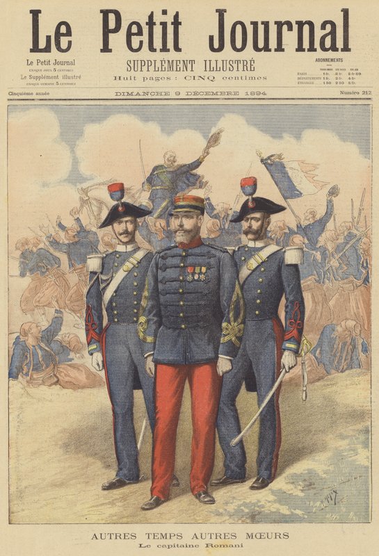 Andere Zeiten, andere Sitten. Kapitän Romani von after Henri Meyer