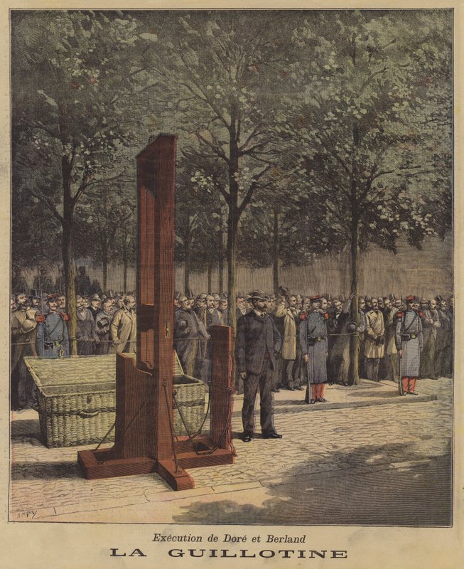 Hinrichtung von Dore und Berland von after Henri Meyer
