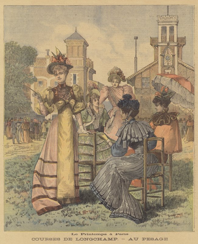 Frühling in Paris von after Henri Meyer