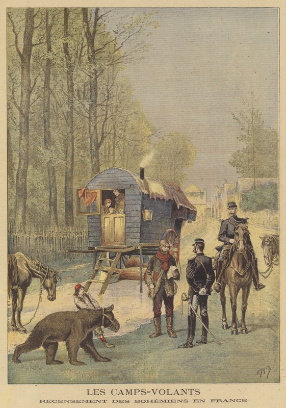 Reisende von after Henri Meyer