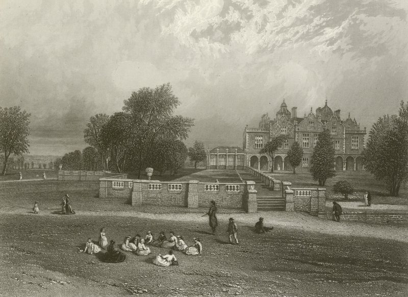 Aston Hall von Henry after Warren