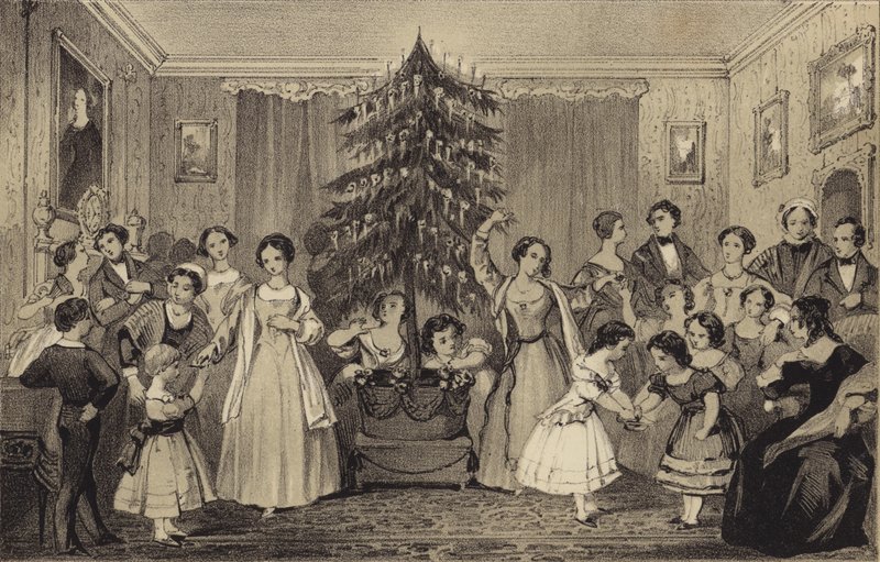 Der Weihnachtsbaum von James Stephanoff