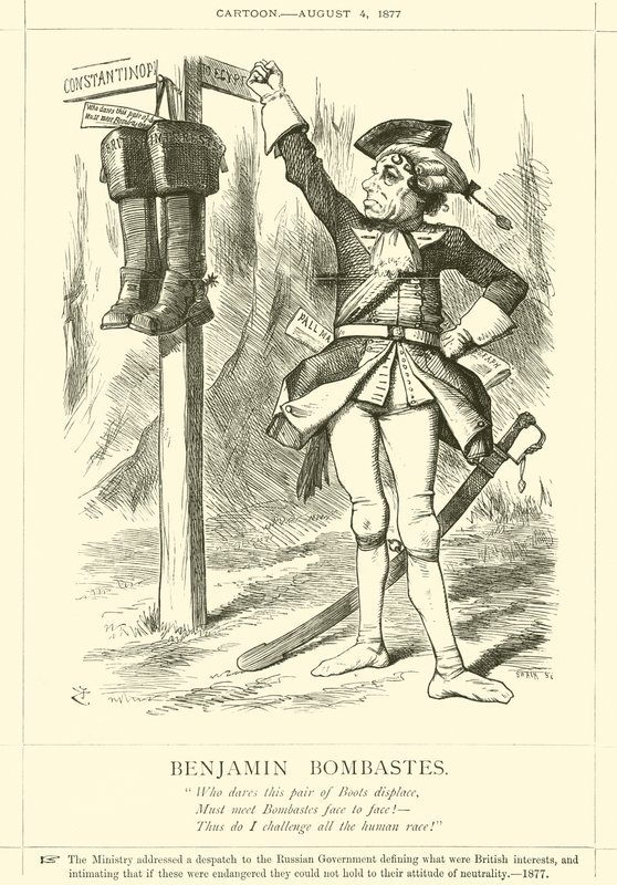 Benjamin Bombastes von after John Tenniel