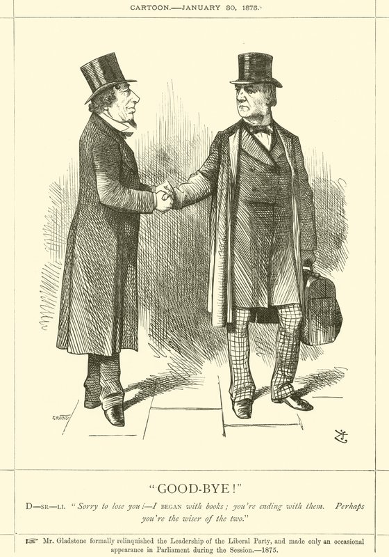 Auf Wiedersehen! von after John Tenniel