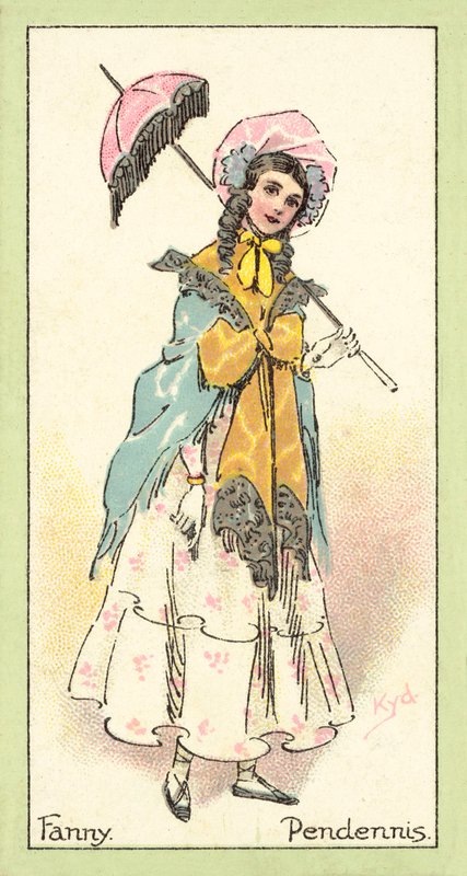Fanny, Pendennis (Chromolitho) von after Joseph Clayton Clarke