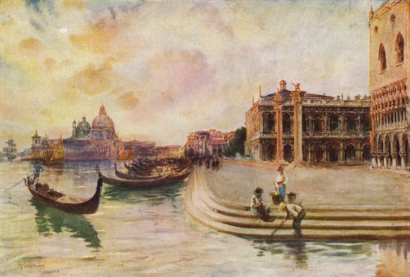 Der Molo, Venedig von Joseph (after) Finnemore