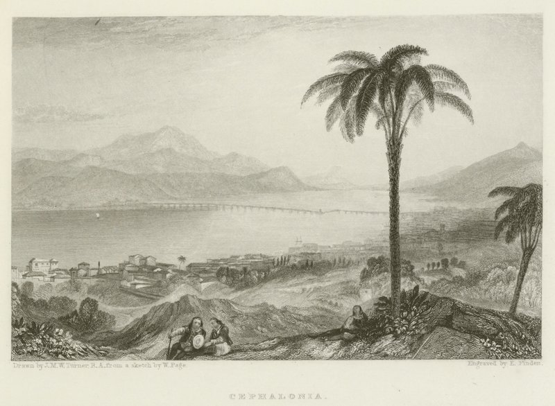 Kefalonia von after Joseph Mallord William Turner