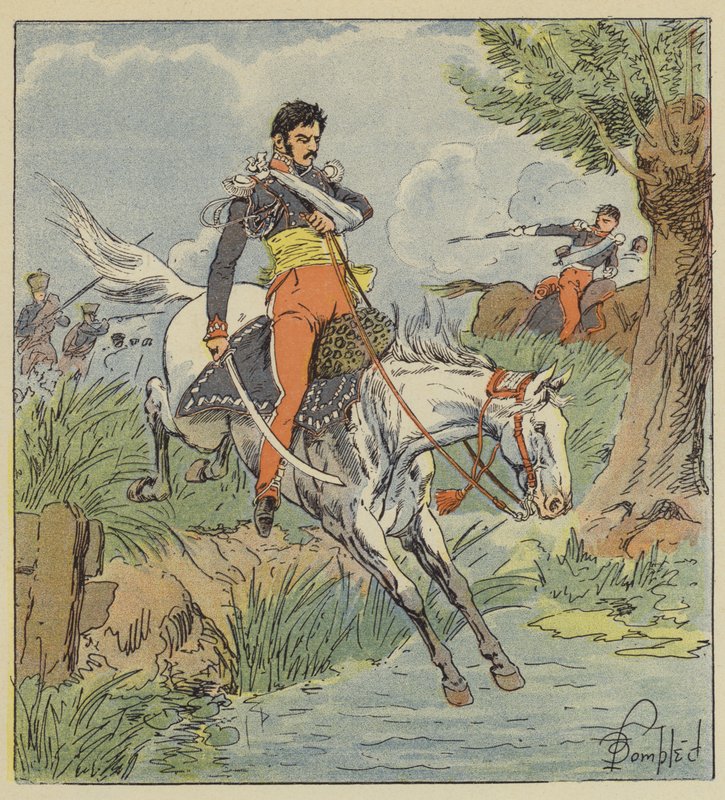 Marschall Poniatowski von after Louis Charles Bombled