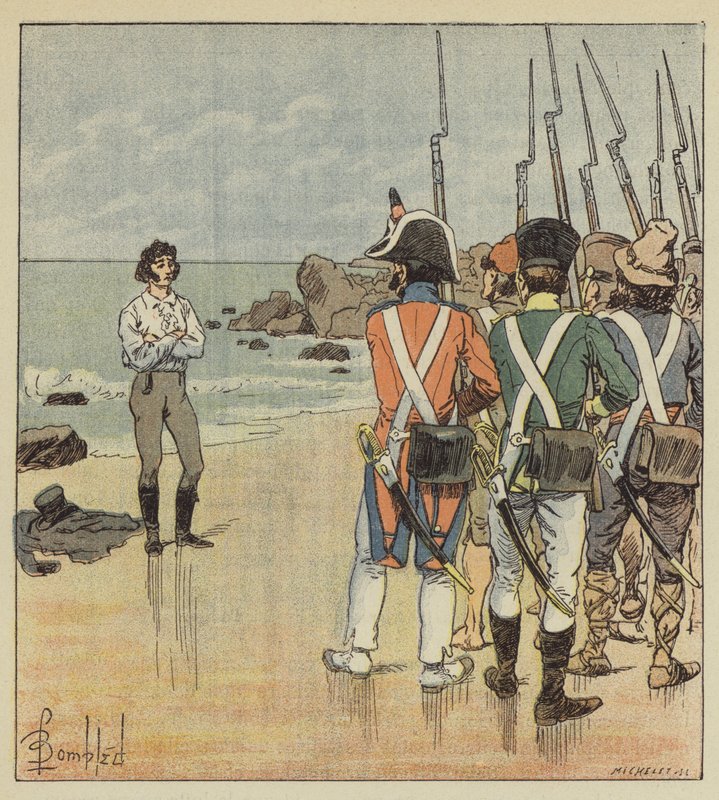Tod von Murat von after Louis Charles Bombled