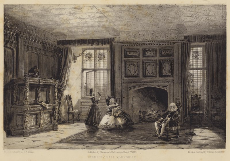 Helmsley Hall, Yorkshire von after William Richardson